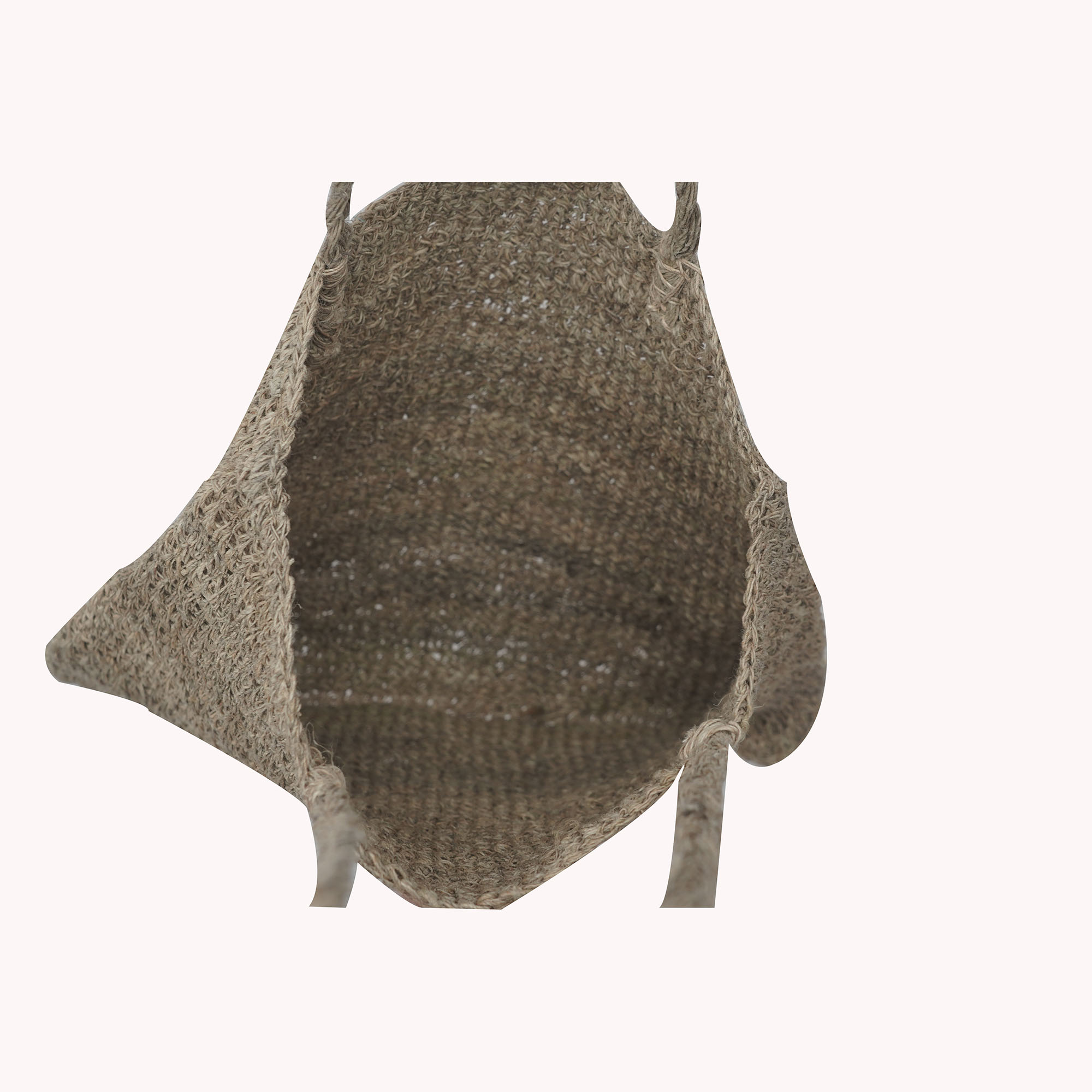 Handknitted Hemp Carry Bag - Image 3