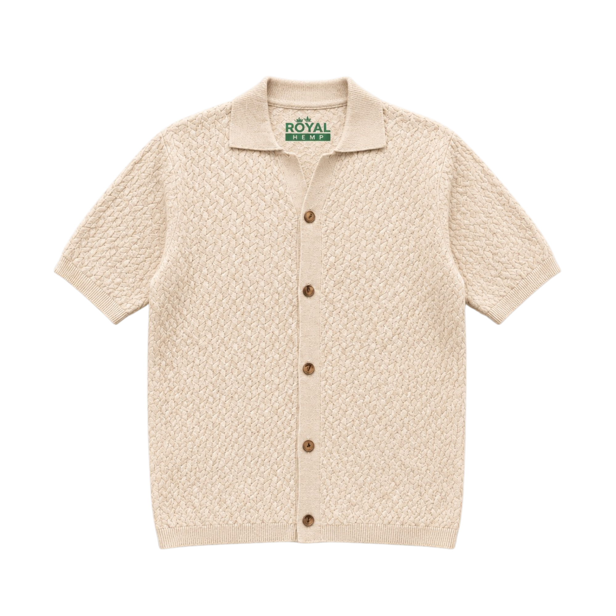 Men's Hemp Knitted Shirt